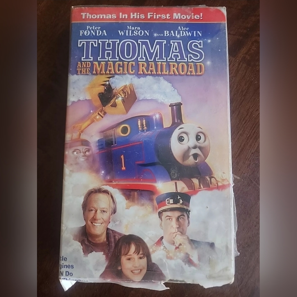 THOMAS AND FRIENDS - THOMAS AND THE MAGIC RAILROAD - VHS VIDEO MOVIE